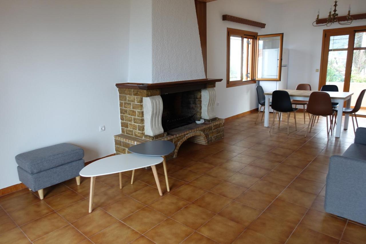 Villa In Kalloni Direkt Am Meer, Tolle Aussicht Экстерьер фото