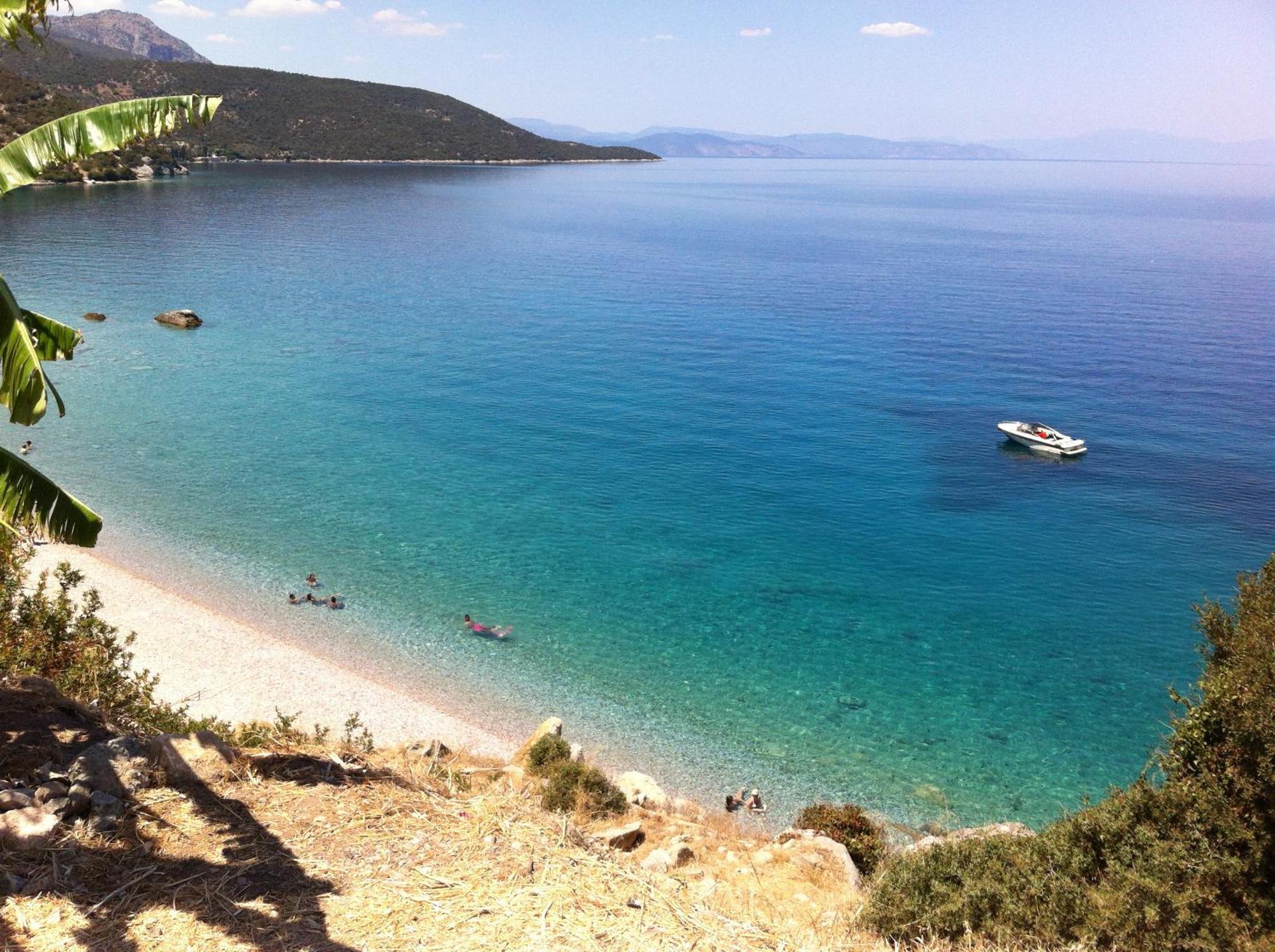 Villa In Kalloni Direkt Am Meer, Tolle Aussicht Экстерьер фото