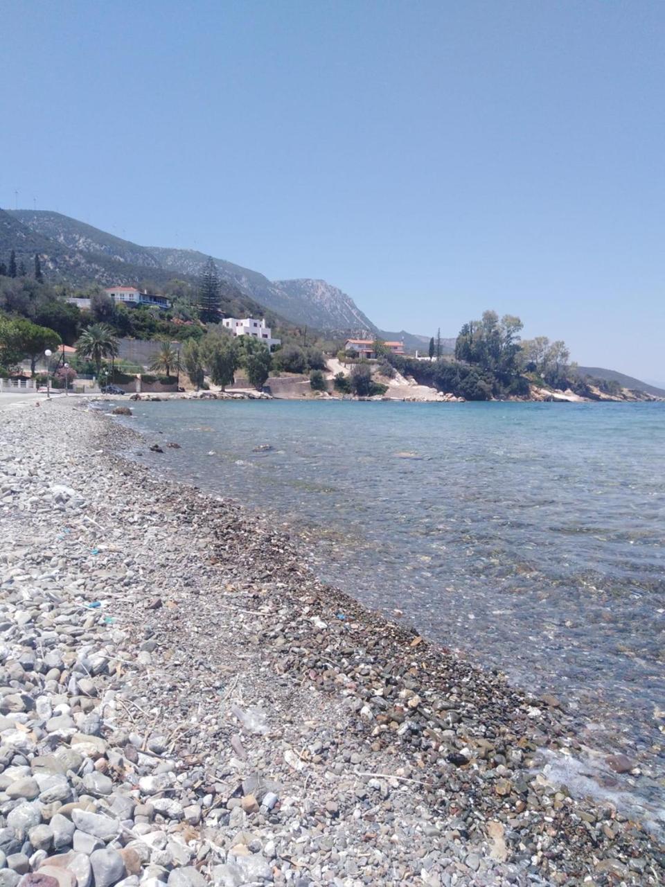 Villa In Kalloni Direkt Am Meer, Tolle Aussicht Экстерьер фото