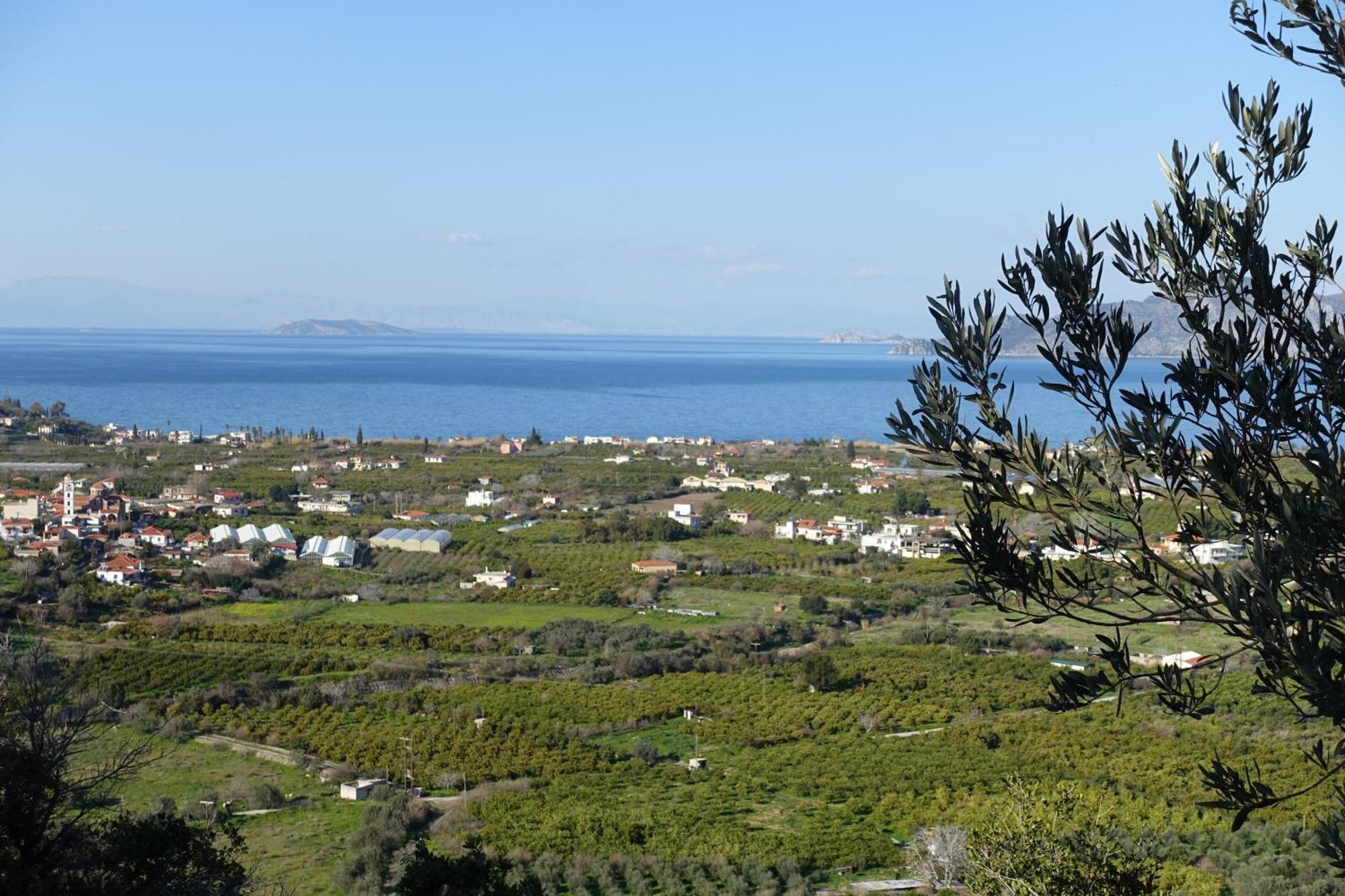 Villa In Kalloni Direkt Am Meer, Tolle Aussicht Экстерьер фото